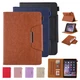 Smart Pocket Wallet Stand Case Cover for iPad 5 /6th/7th/8th/9th/10th Generation