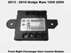 68225100AC 13 to 16 Dodge Ram 2500 Front Right Door Mirror Control Module OEM