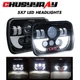 Pair 7X6''/5X7'' LED Headlights Hi/Lo Beam Fit 82-93 Chevy S10 Blazer GMC S15
