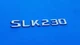 98 99 00 01 02 03 04 MERCEDES SLK230 SLK320 REAR EMBLEM LOGO BADGE USED OEM A3