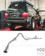 T304 Stainless Steel Cat Back Exhaust For 98-07 Toyota Land Cruiser & LX470 New