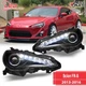 For 2013-2016 Scion FR-S Headlights LED DRL Sequential Turn Black/Clear Pairs