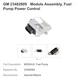 GM/ BUICK/ CHEVROLET Fuel Pump Power Control Module  23482909