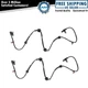 Rear ABS Wheel Speed Sensor Set Fits 2014-2020 Nissan Rogue