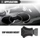 Front Cup Holder Insert Divider fit Toyota LX570 LX470 GX470 Land Cruiser