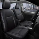Car 5-Seat Covers PU Leather Cushion Pad For Dodge Challenge 2015-2023 Black
