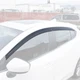 Fits 14-18 Mazda 3 4/5dr JDM Window Rain Guard Visors (Tinted)
