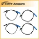 4Pcs Front Rear L+ R ABS Wheel Speed Sensor Fit MINI Cooper R55 R56 R57 R58 R59