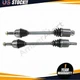For 2009 2010 2011 2012 2013 Mazda 6 2.5L L4 FWD Pair Front CV Axle