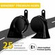 2PC 12v Eletric Horn for Toyota Venza RAV4 4Runner Highlander Prado Corolla C-HR
