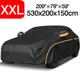 209'' Full Car Cover Waterproof All Weather UV Resistant Protector For Audi A8 L