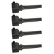4Pcs Ignition Coils for 13-16 Mazda 3 6 3 Sport CX-3 2.0L 2.5L L4 UF656 .