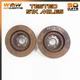 04-13 CADILLAC XLR CORVETTE C6 FRONT LEFT RIGHT BRAKE DISC ROTOR SET OEM