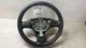 06-08 MAZDA 6 LEATHER WRAPPED STEERING WHEEL WITH ACCESSORY CONTROL BLACK