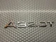 06-07-08-09-10-11-12-13 Audi A3 2.0 T. Rear Trunk Emblem  OEM