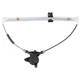 For Mazda 3 2004-2009 New Rear Right Passenger Side Window Regulator GAP