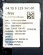 2014 BMW 750i Bluetooth Communication Telematics Control Module Unit 84109329341