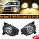 Pair of R+L Front Fog Light Driving Lamp For 07 08 09 Audi Q7 04 05 06 07 08 A3