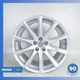 10-19 Jaguar X351 XJL Aleutian 10 x R19 19" Rear Wheel Rim Silver AW931007DA OEM