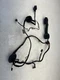 2013-2016 Audi S4 Rear Right Door Wire Harness OEM.