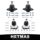 4X Front Upper Lower Ball Joints Kit For Buick Cadillac Chevrolet GMC Oldsmobile