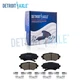 Rear Ceramic Brake Pads w/Hardware for 2014 - 2018 Mazda 3 3Sport Japan Built