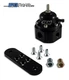 AEM Universal High Flow Adjustable Fuel Pressure Regulator - Black - 25-302BK