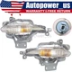 Turn Signal Light Set fits 2017-2018 Mazda 3 3 Sport Front Left and Right Side