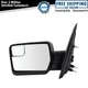 Mirror Power Textured Black Driver Side Left LH for 11-14 Ford F150 New