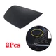 2&times; Primer Front Bumper Tow Hook Cover Trailer Eye Cap For Lexus CT200h 2014-2017
