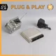 Mercedes R230 SL500 ECU Engine Computer EIS Ignition Switch Key Shifter Set OEM
