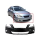 Primed Front Bumper Cover for 2006 2007 2008 Lexus IS250 IS350 Sedan 06 07 08