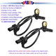 2x ABS Wheel Speed Sensor Front Left & Right For Mercedes-Benz CLS500 2115402317