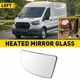 Mirror Glass Lower Convex Side LH Driver for Ford Transit 150 250 350 2015-2022