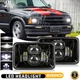 Pair 4x6" LED Headlights High Low Beam For Chevy S10 Blazer 1994 1995 1996 1997