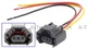 3way Trans Speed Sensor Connector for Nissan INFINITI 2015-2017 SC737