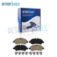 Rear Ceramic Brake Pads w/Hardware for Ford Transit-150 Transit-250 Transit-350