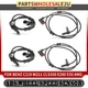 4pc Front & Rear ABS Wheel Speed Sensor for Mercedes-Benz CLS55 AMG E55 AMG E280
