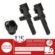 2pcs Rear ABS Wheel Speed Sensor Kit Fit 2004-2005 Dodge Durango 3.7L