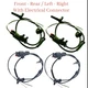 4x ABS Wheel Speed Sensor & Connectors Front Rear L/R For Tesla 3 , Tesla Y