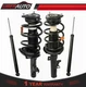 Rear & Front Shock Absorbers Struts w/ Coil Spring Assembly For Mazda 3 Mazda 5
