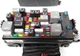 13697145 Buick 2008-2011 Lucerne Cadillac DTS Rear Under Back Seat Fuse Box O72