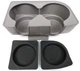 1995 2004 Chevy S10 Blazer Center Bench Split Cup Holder 60/40 2002 OEM Gray W82