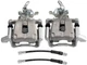 For 2006-2009 Volkswagen Rabbit Brake Caliper and Brake Hose Kit Rear 65465HFBT For 2006-2009 Volkswagen Rabbit Brake Caliper and Brake Hose Kit Rear 65465HFBT