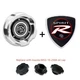 Silver Aluminum ENGINE Oil Cap For Mazda RX8 MIATA PROTEGE 626 323 mazdaspeed