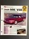 1992 Lincoln MK VIII Coupe IMP "Hot Cars" Spec Sheet Folder Brochure Awesome