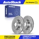 Front Brake Rotors Pair for Mazda, 3 2014-2018, FWD L4 2.5L