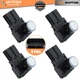 4PCS Parking Sensor 89341-33210 Fits For Lexus RX350 RX450h Silver 2010-15