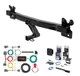 2009 - 2016 Volvo XC70 Curt 1-1/4" Class 2 Trailer Tow Hitch + 5-Flat Wiring Kit