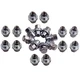 Wheel Lug Nuts Set of 20  Fit for Land for Rover Discovery 3 LR3 05-09 RRD500510